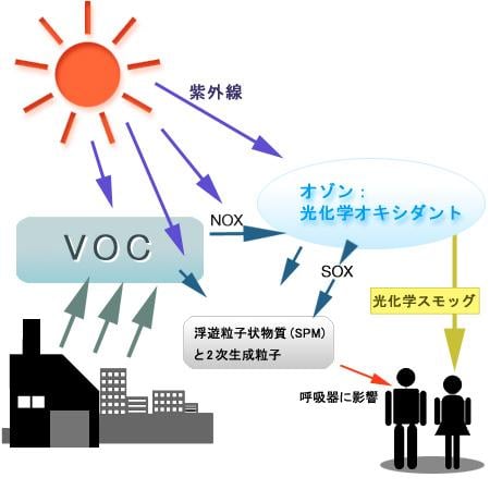揮発性有機化合物(VOC)とは